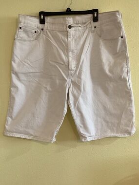 Levi's White Men's Denim Shorts